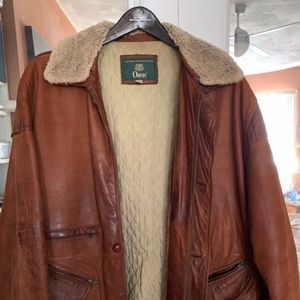 Orvis Leather Jacket - M